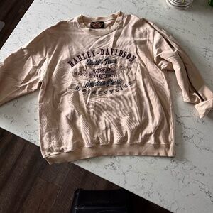 HARLEY DAVIDSON OVERSIZED CREWNECK SWEATER